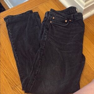 Zara Black Denim Jeans